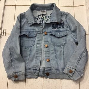 Dream Works Spirit Riding Free kids jean jacket